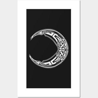 Celtic Moon | Water Moon | Magical Moon Posters and Art